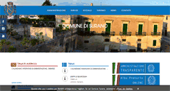 Desktop Screenshot of comune.surano.le.it